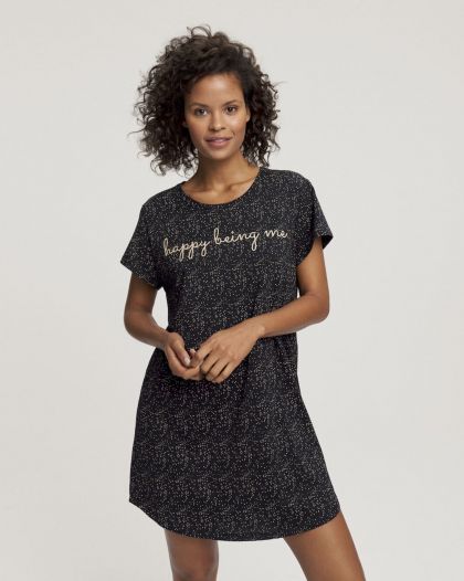 Triumph Nachtkleed zwart 48 -